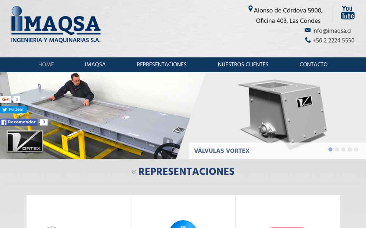 Venta de maquinarias industriales