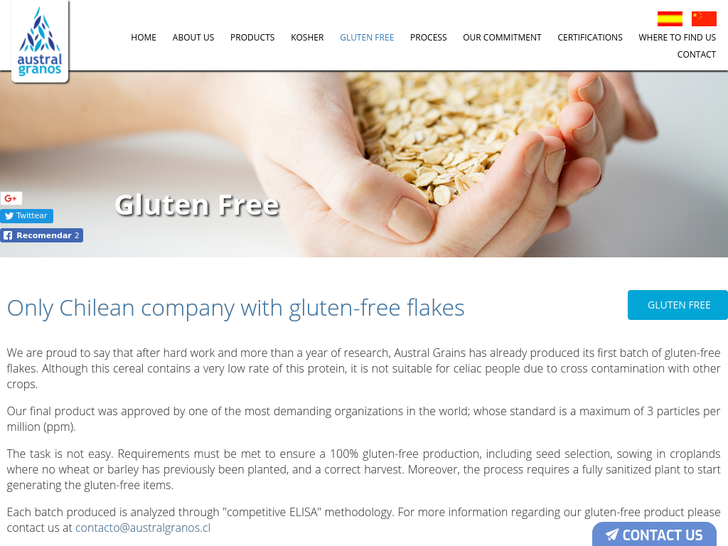 Gluten free oats