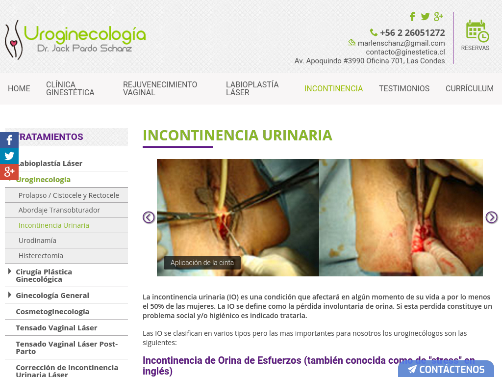 cirugia Vaginoplastia en Chile