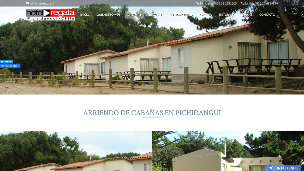 Arriendo de cabañas equiipadas en Pichidangui