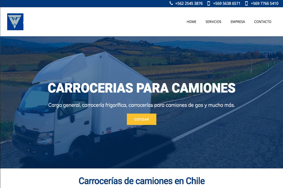 carrocerías para camiones
