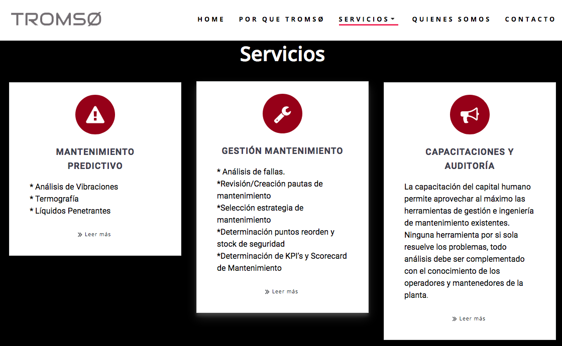 Análisis de vibraciones en santiago