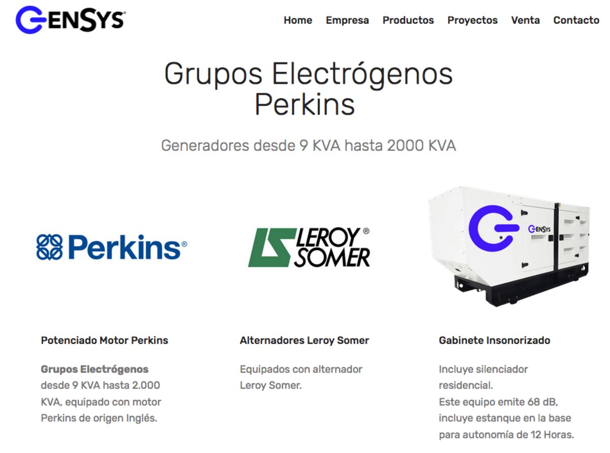 Generadores en santiago