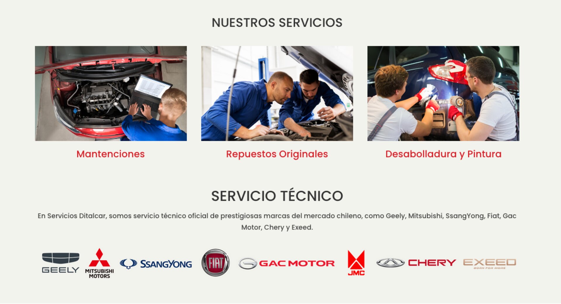 Servicio técnico Ssangyong