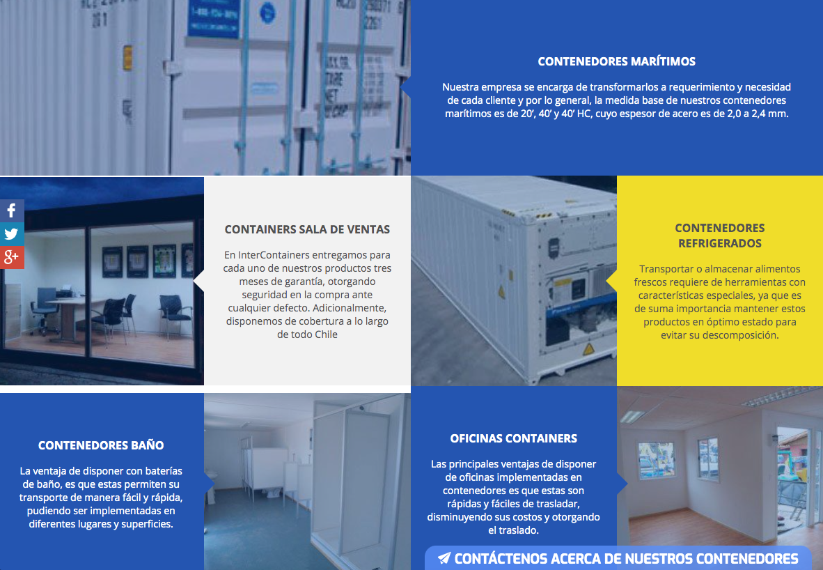 Contenedores Modulares en santiago