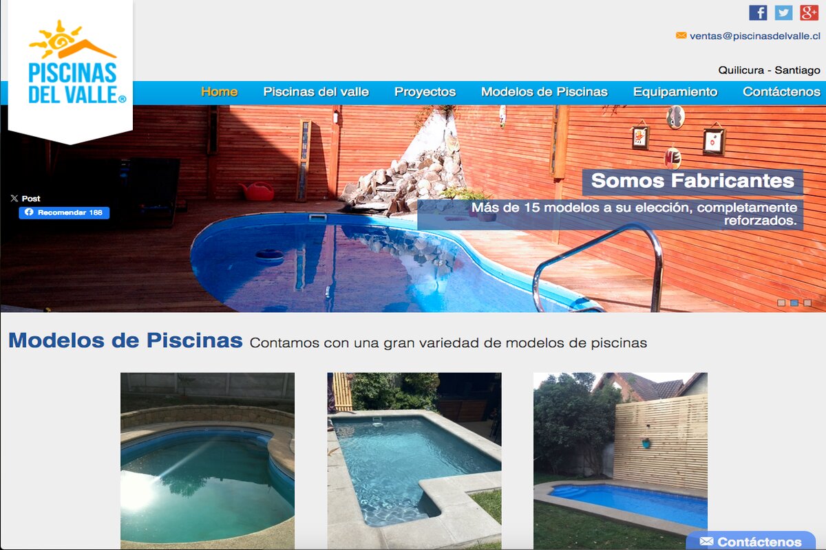 Piscinas económicas en chile