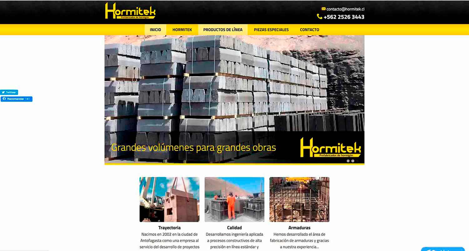 Apoyos de hormigón