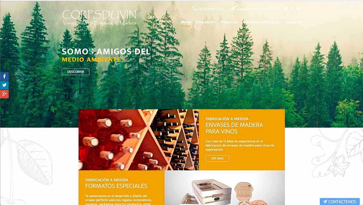 Fábrica de pallets de madera en Chile