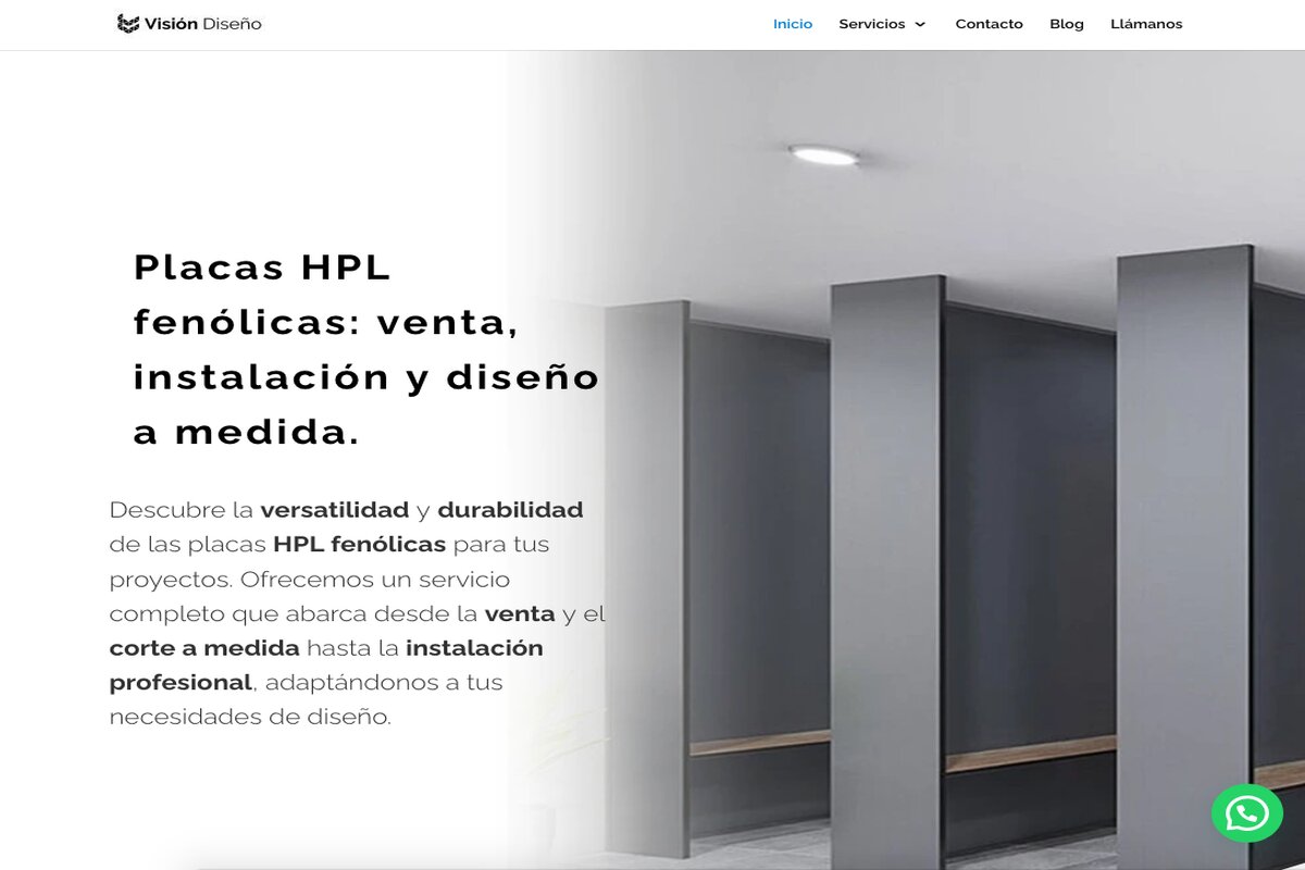 Placas HPL para mobiliario de laboratorios