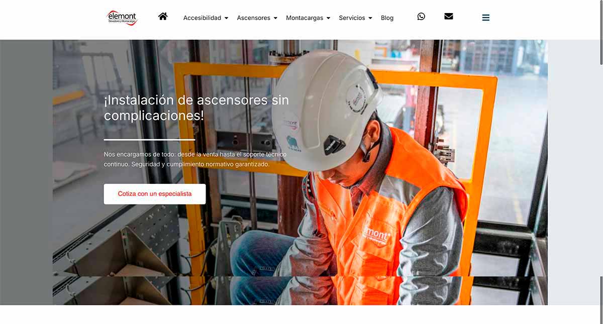 Instalación de ascensores en Chile