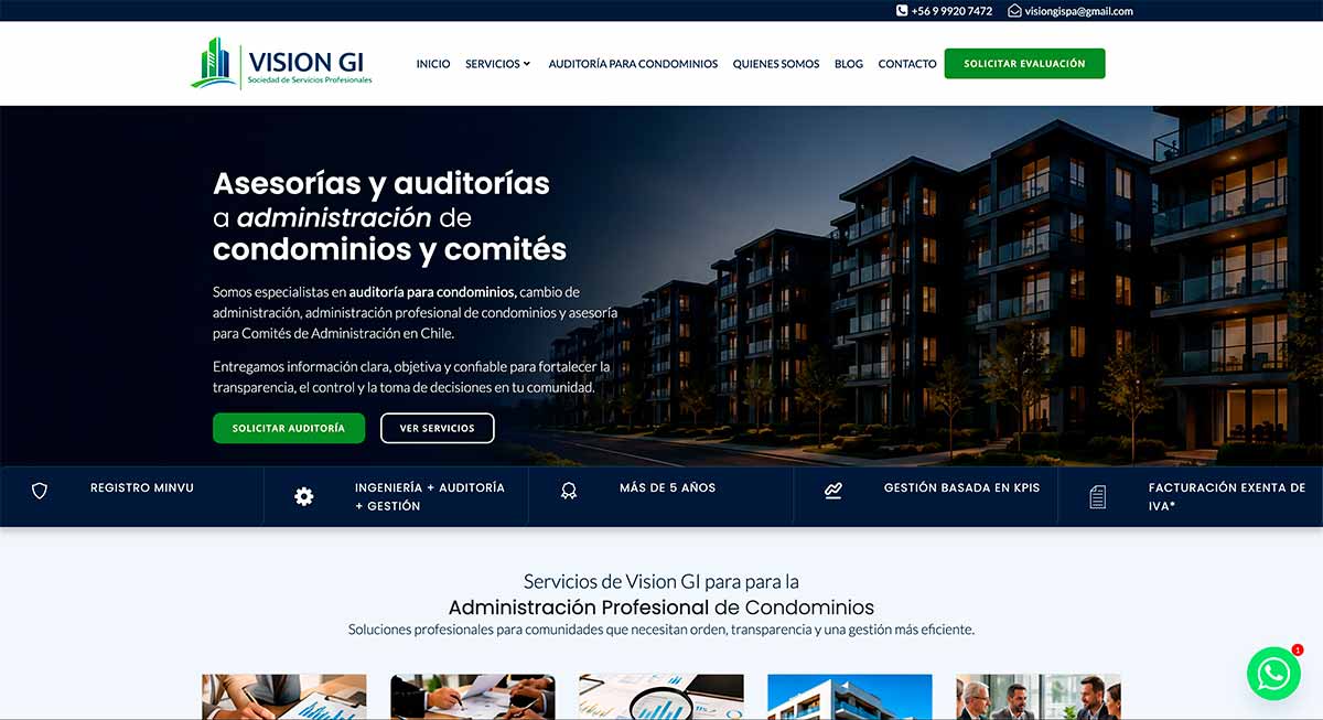 Servicios de auditoría para Condominios